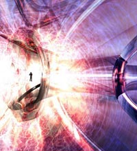 Все «кирпичики мироздания» возникают подобно звукам, роджаемым при колебании гитарной струны. Из звучания этих струн рождается опус под названием "Вселенная"