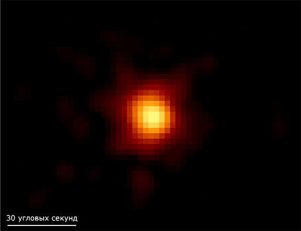 GRB 090429B на снимке, сделанном обсерваторией Swift (иллюстрация НАСА / Swift / Stefan Immler).