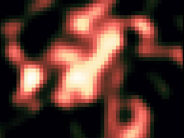 Зарево гамма-излучения в скоплении Лебедя X, изобличающее рой космических лучей. (Изображение NASA / DOE / Fermi LAT / I. Grenier / L. Tibaldo.)