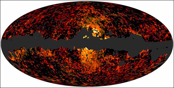 «Галактическая дымка» (иллюстрация ESA / Planck Collaboration).